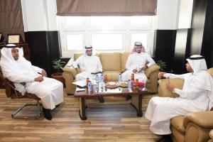 Deanship of Admission and Registration Hosts Delegation from Tabuk University